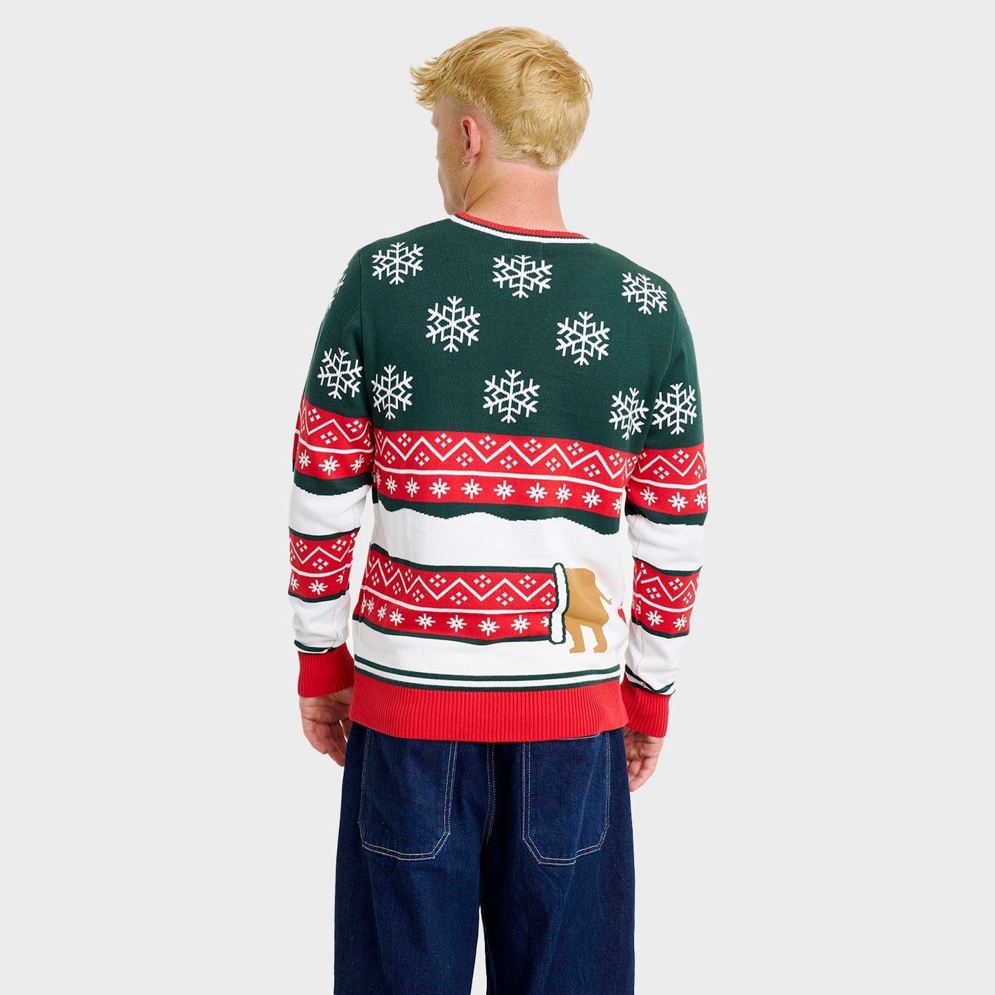 Dashing Around Christmas Sweater Men's