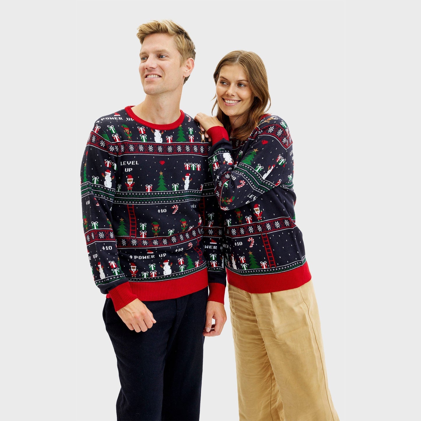 Vintage Gamer Christmas Sweater Women's