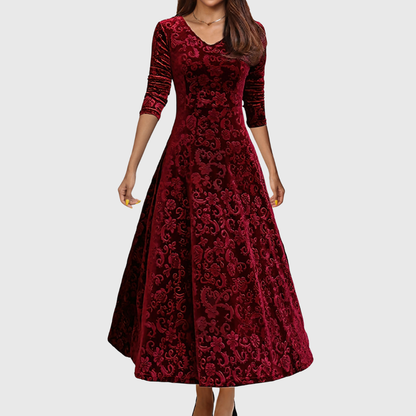 Nancy | Luxurious Holiday Dress