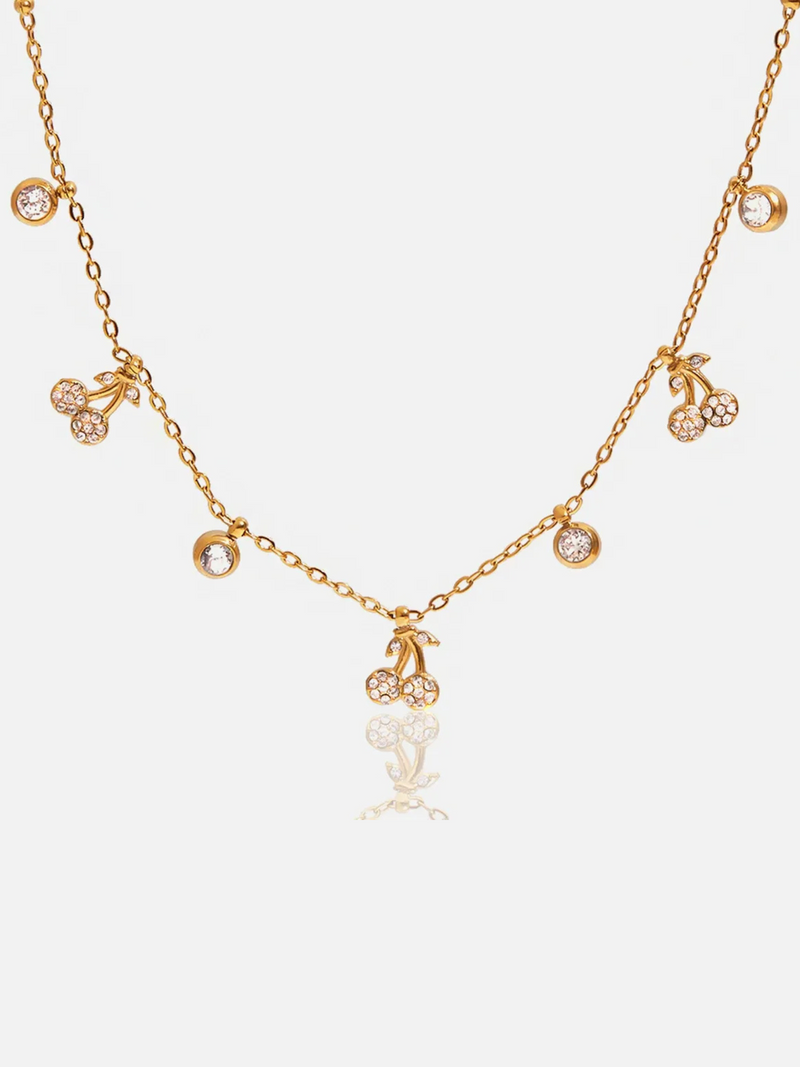 Isobel Cherry Pendant Necklace