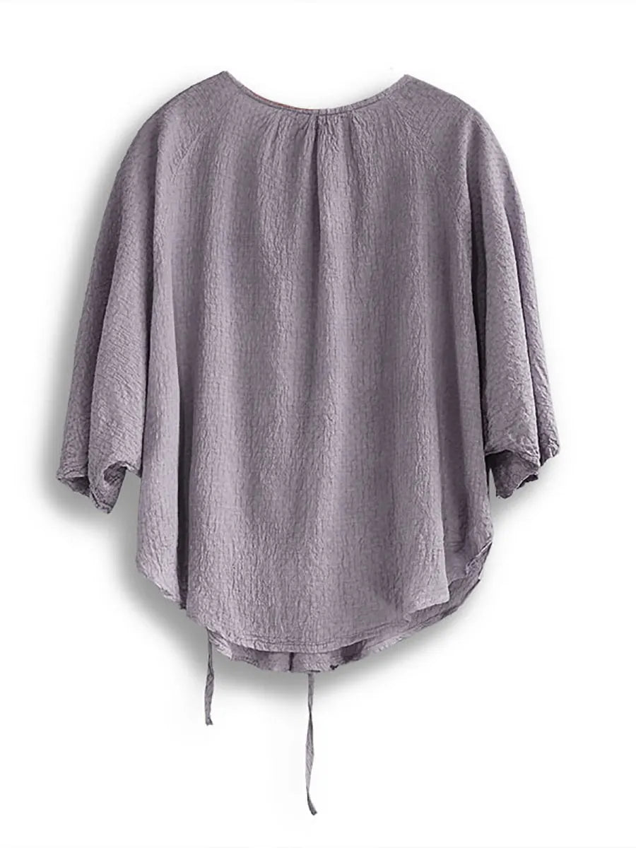 Summer Strap Jacquard Shirt