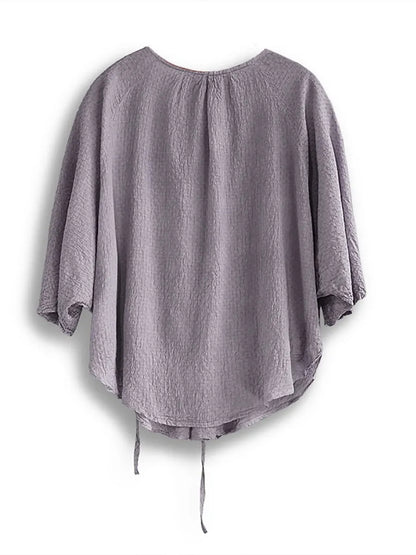 Summer Strap Jacquard Shirt