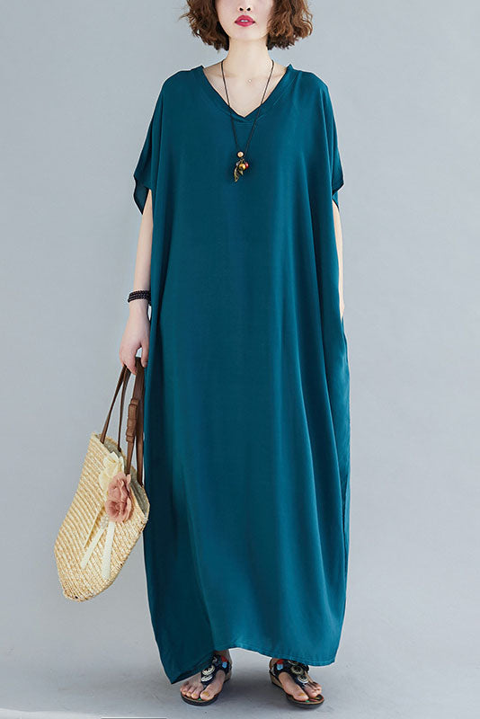 -new Style Short Sleeve Maxi Dress