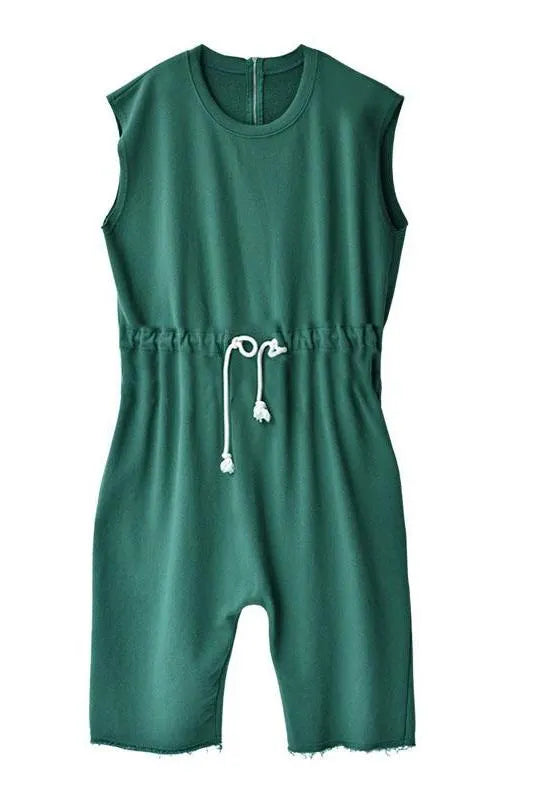 Limited Stock- 100% Cotton Cinched Jumpsuits