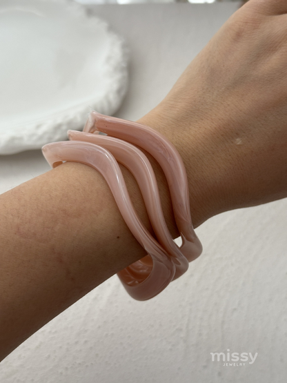 Marie Resin Bracelet Set