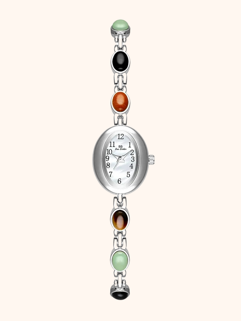 Mariel Gemstone Bracelet Watch