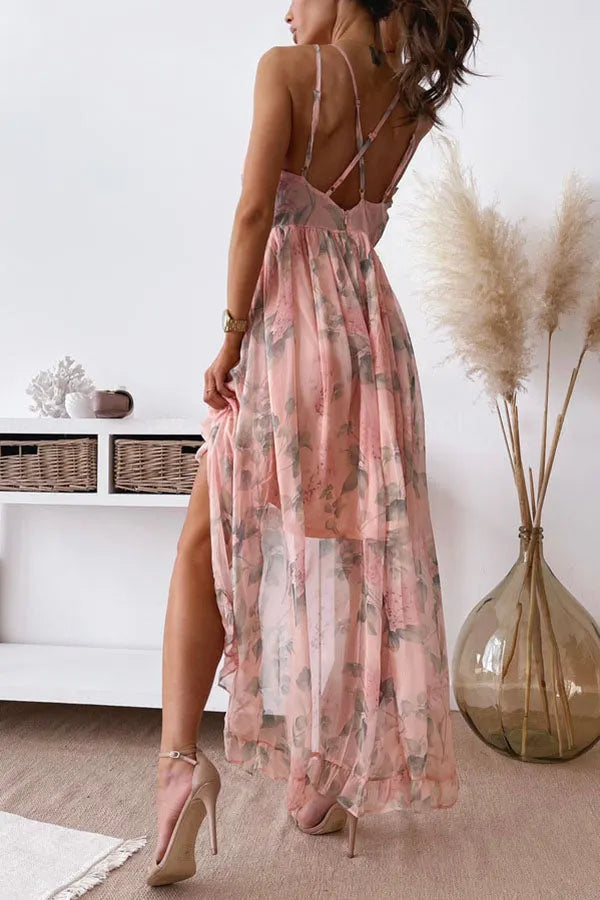 Pier and Dear High Low Midi Dress