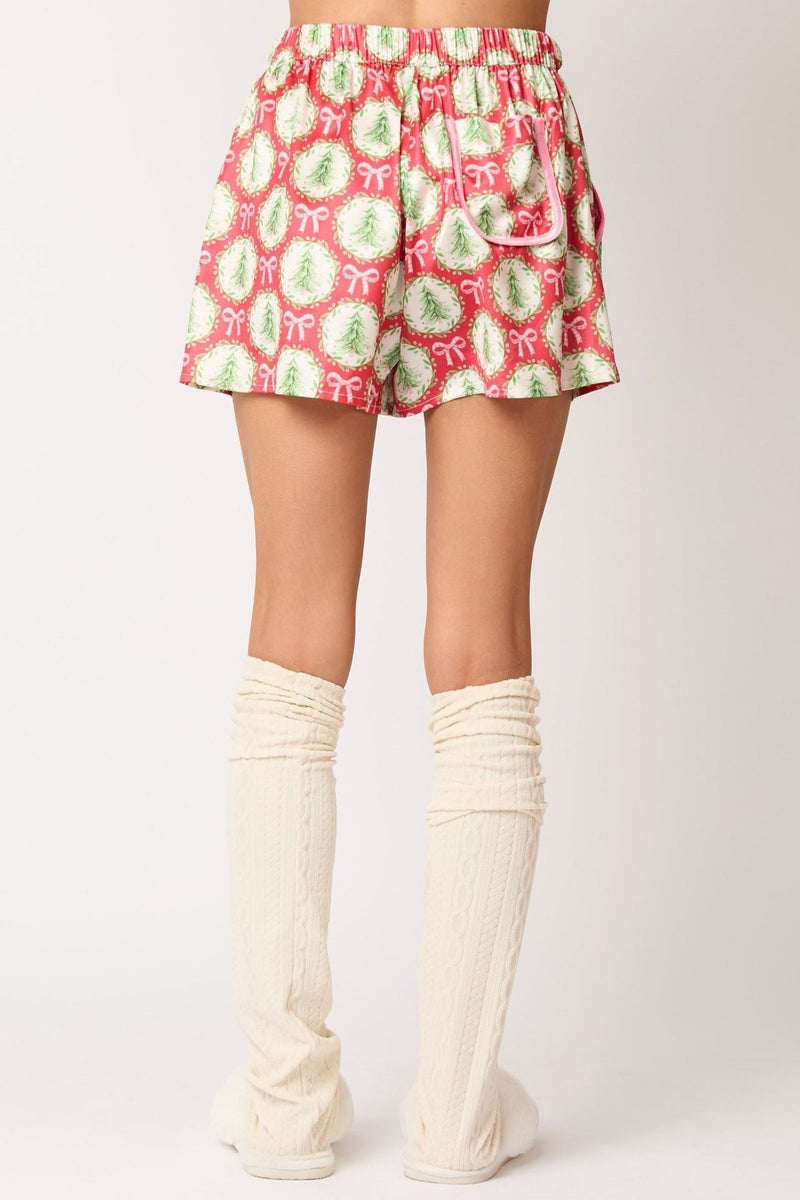 Christmas Character Short Pajama Set