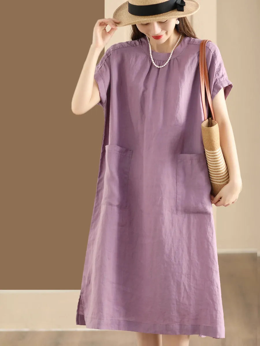 Summer Cotton Linen Dress
