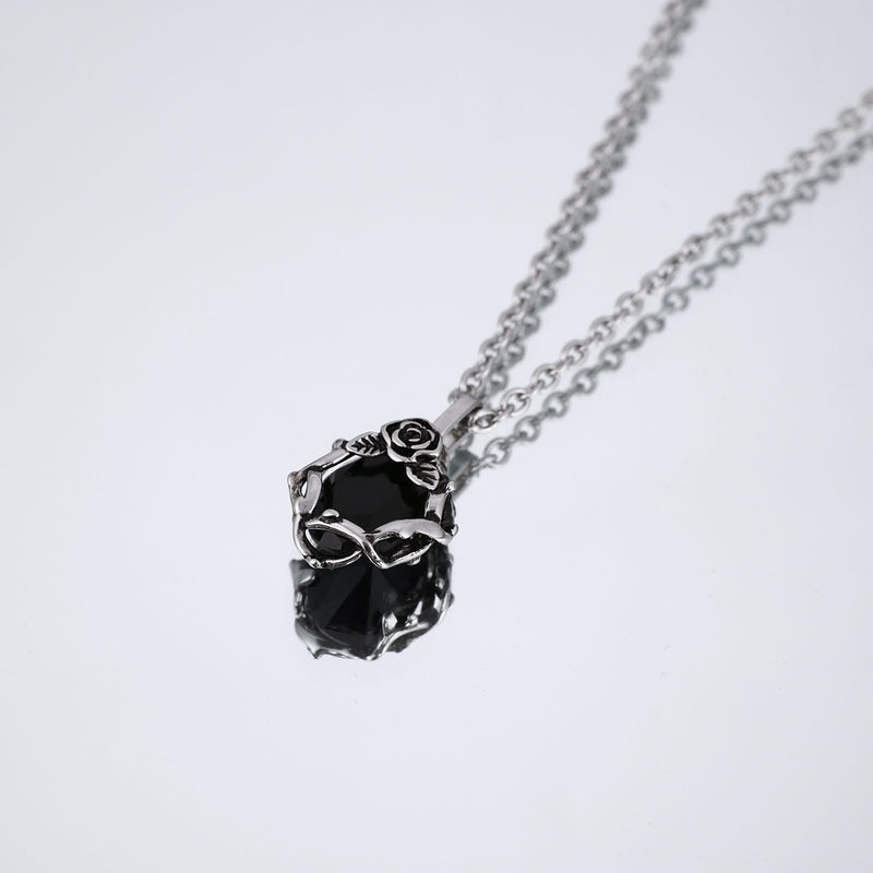 Twilight Rose Necklace