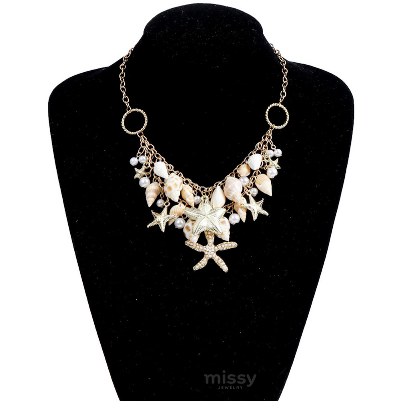 Arya Shell Waist Chain Jewelry Set