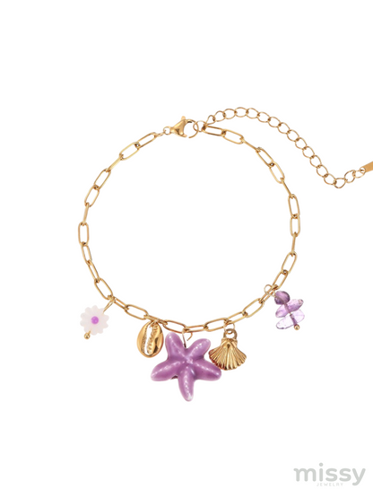 Elspeth Coastal Charm Necklace