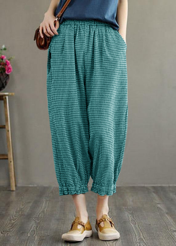 Purple Pockets Summer Linen Pants