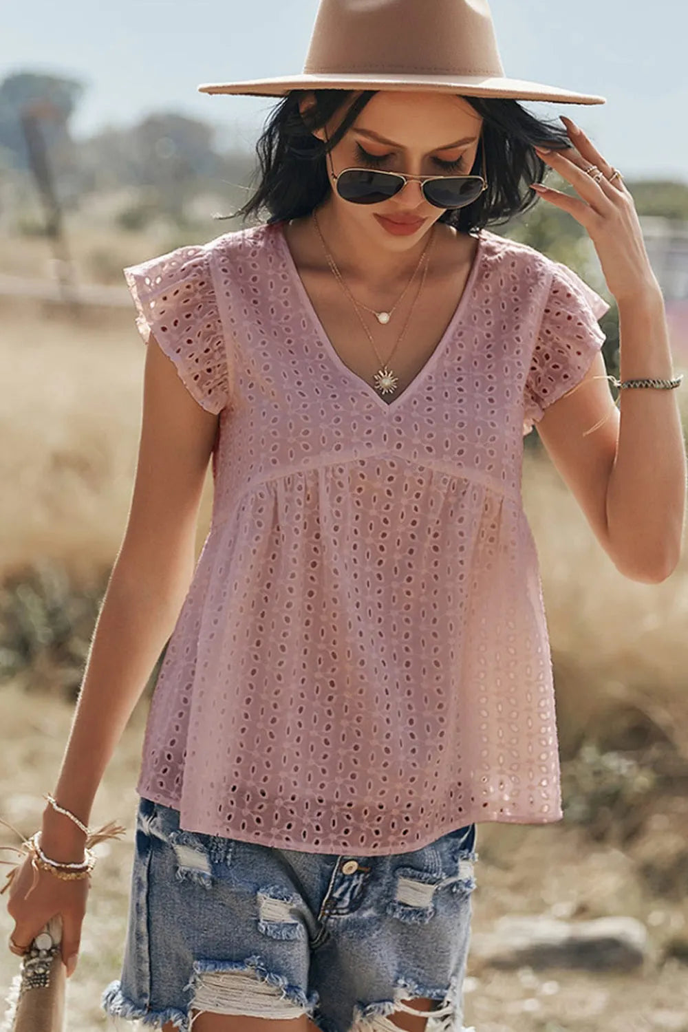 Cotton Embroidered Shirt
