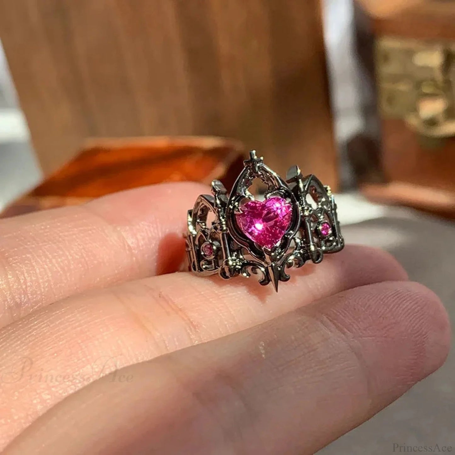 Dark Unpredictable Jewel Ring