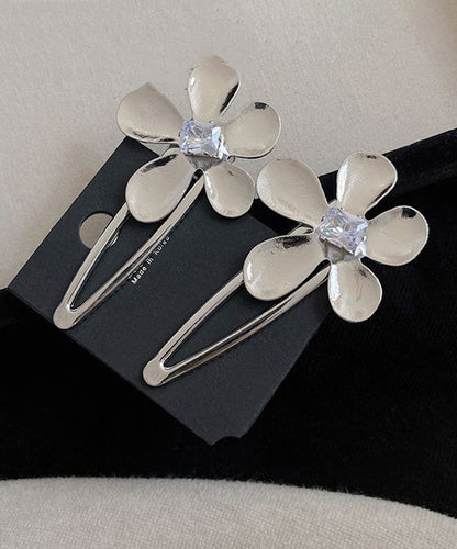Boutique Silk Alloy Zircon Hairpin
