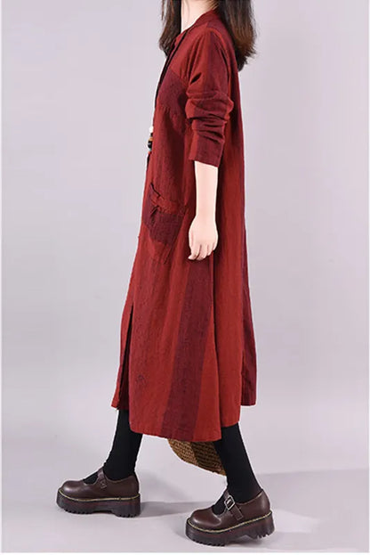 New Style Loose Long-sleeved Dress Shirt Skirt