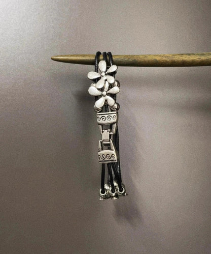 Retro Silk Stainless Steel Alloy Bracelet