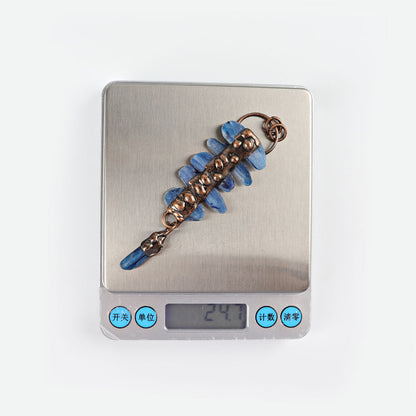 4.2 Inch Blue Kyanite Pendant for Spiritual Protection