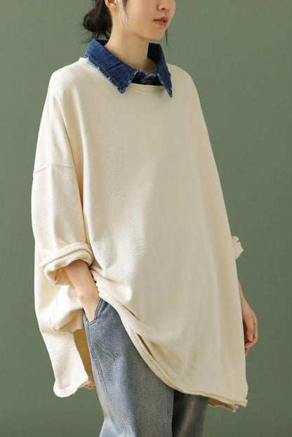 Limited Stock- Stitching Color Contrast T-shirt