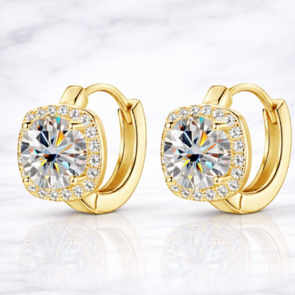 "portofino" 1 Carat Lab Diamond Earrings