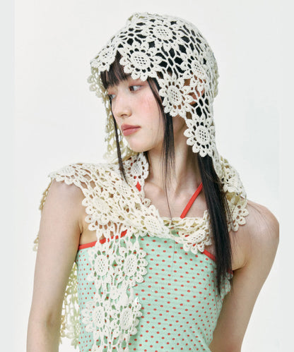 Hollow Out Knitted Boonie Hat Summer