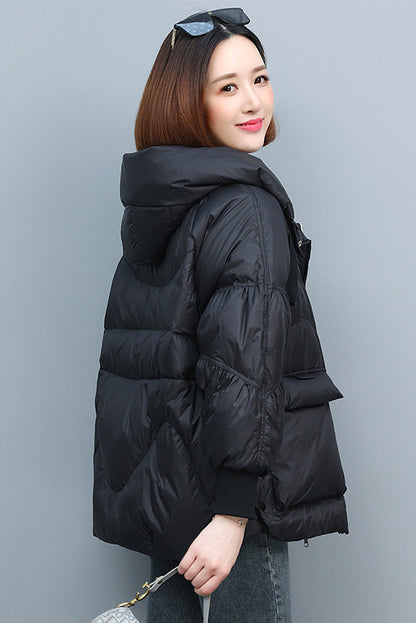 - Winter New Loose Cotton Down Jacket