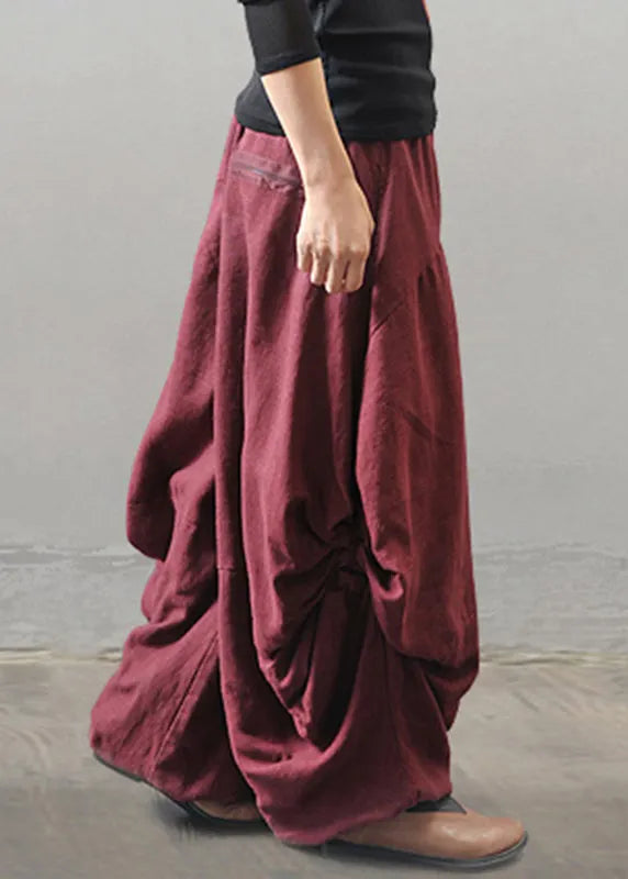 Mulberry Pockets Lantern Pants Spring