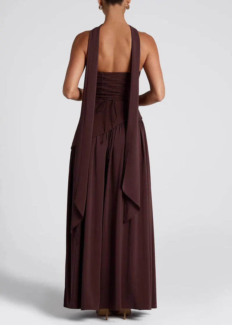 Summer Black White Strapless Slim Fit Slit Off Shoulder Dress