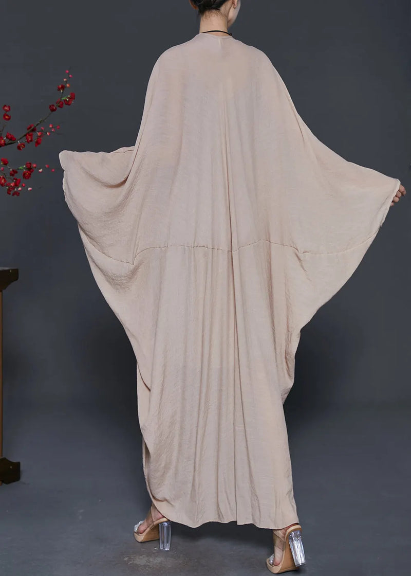 Italian Khaki Oversized Cotton Upf 50+ Cardigans Spring