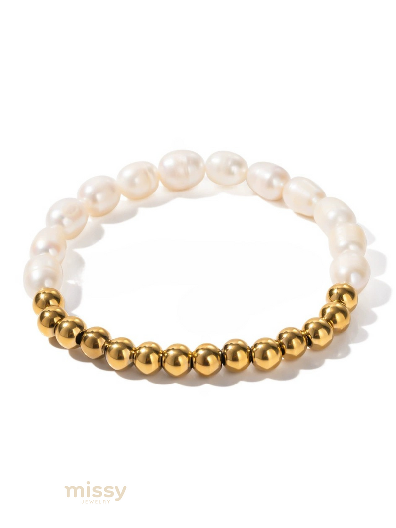 Navi Pearl Spring Bracelets