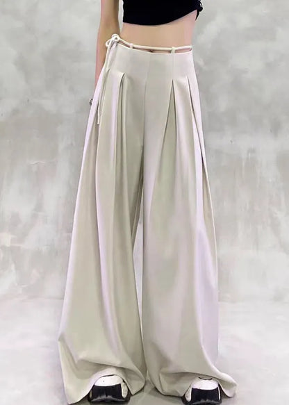 Apricot Pockets Summer Spandex Pants High Waist