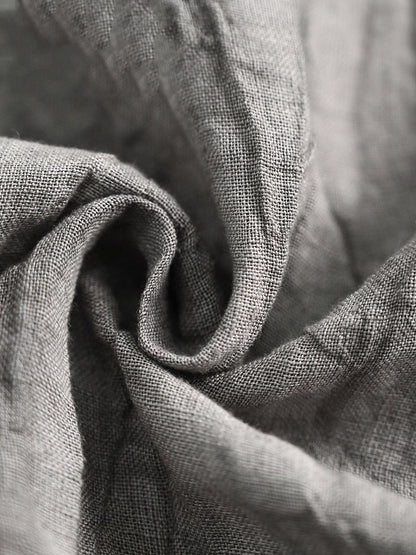 Summer Loose Linen Short Dress