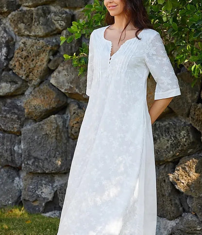 Cotton Linen Dress