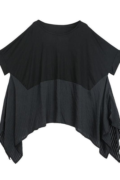 Limited Stock- Summer Patchwork Irregular T-shirt