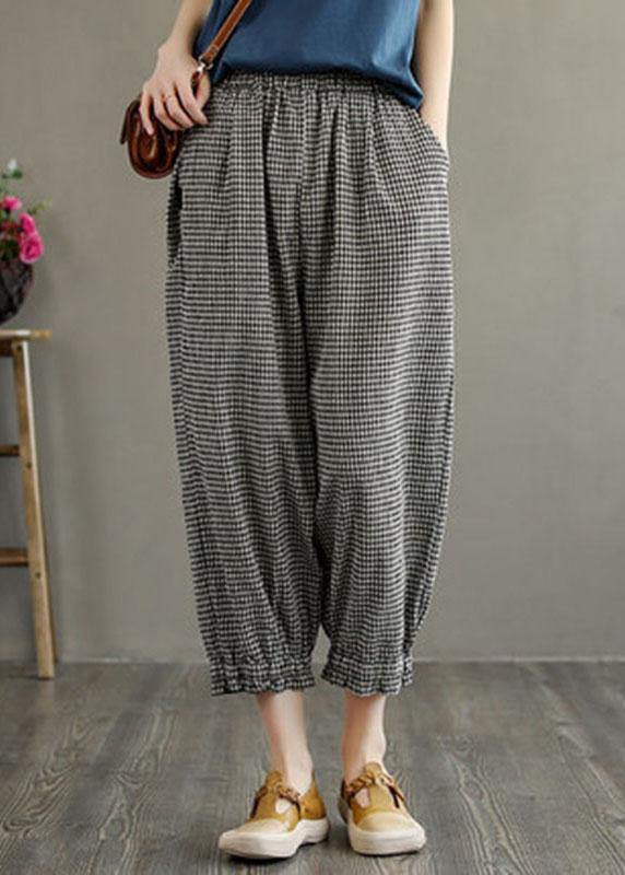 Yellow Pockets Summer Linen Pants