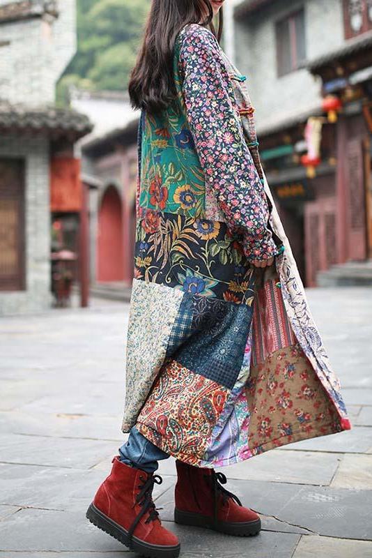 Limited Stock- Retro Color Contrast Coat
