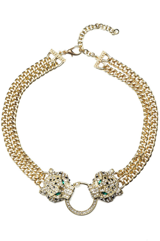 Jag Necklace: Yellow Gold