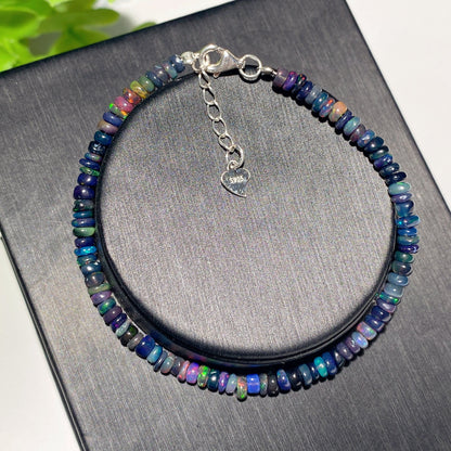 4mm Rainbow Opal Spiritual Healing Bracelet