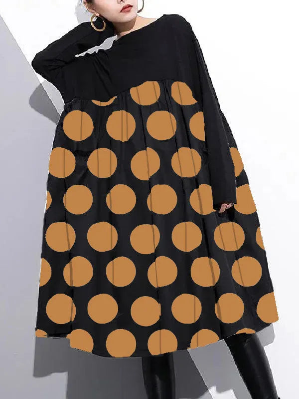 Purple Shift Dress Cotton Clothing Dress