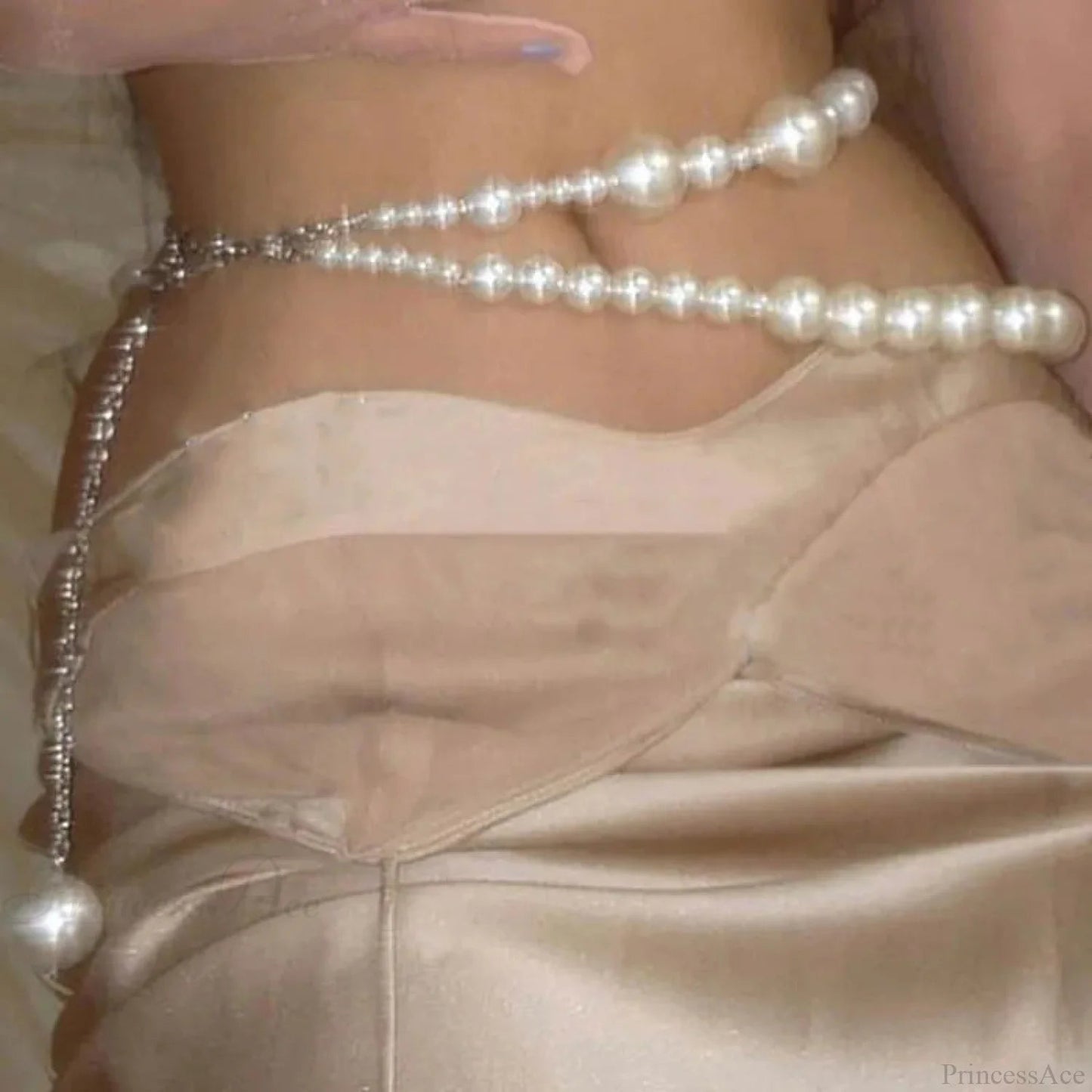 Geometric Gothic Lustrous Waist Chain Belt