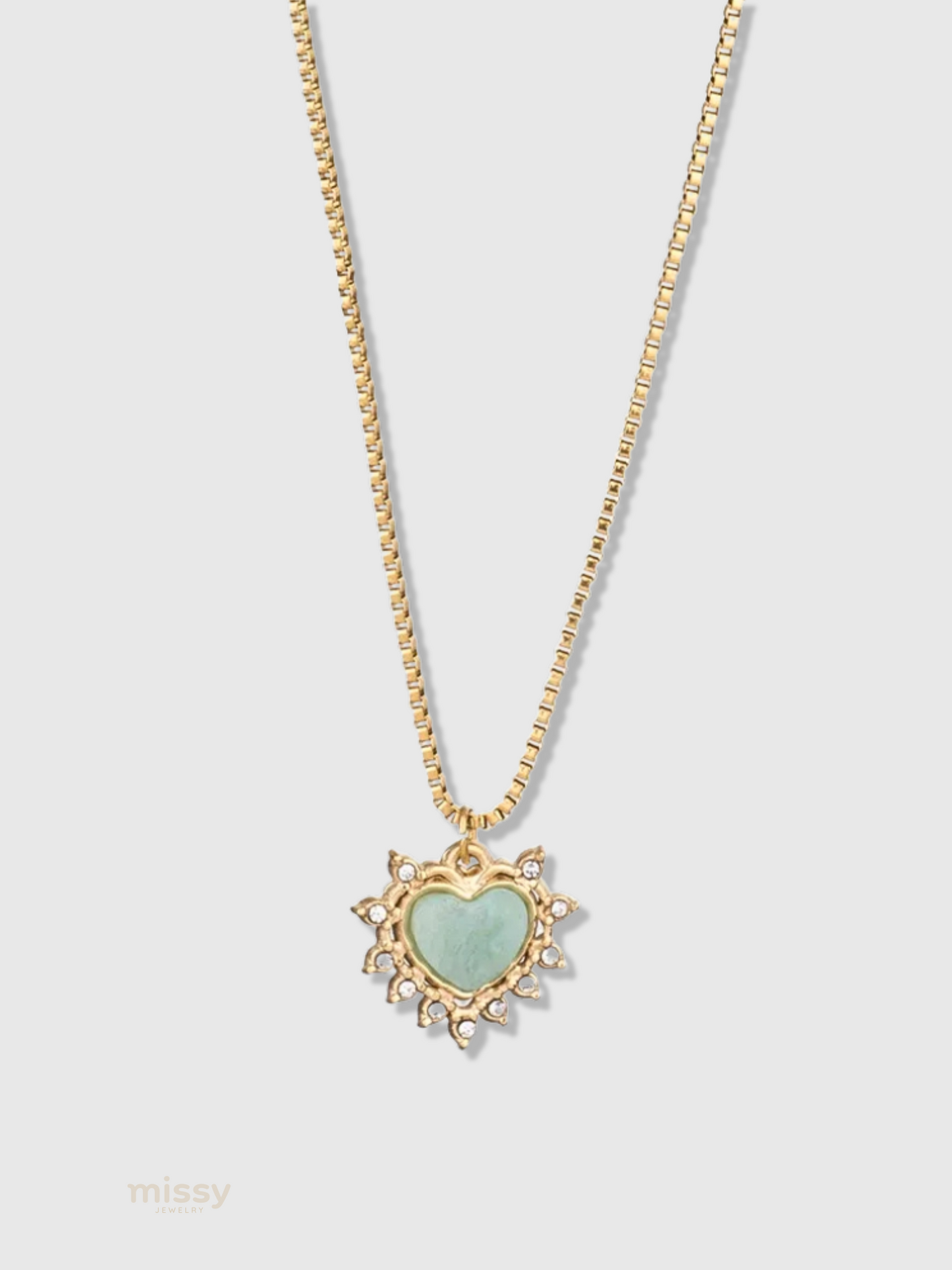 Rue Natural Stone Pendant Necklace