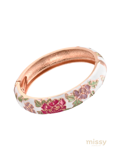 Aria White Bangle