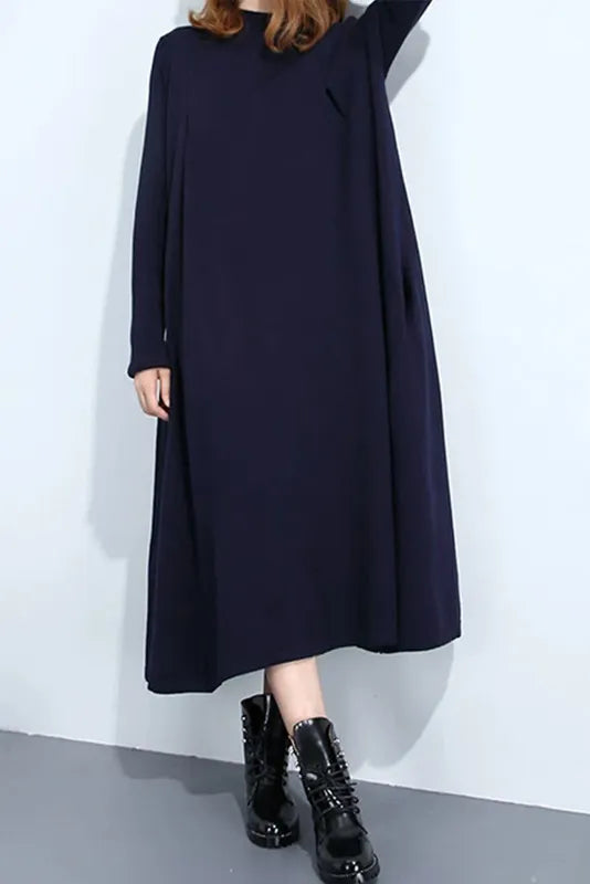 -loose Knitted Maxi Dress