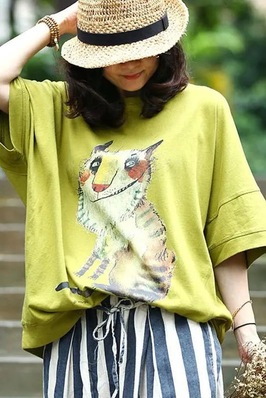 Limited Stock- Animal Printed Loose T-shirt