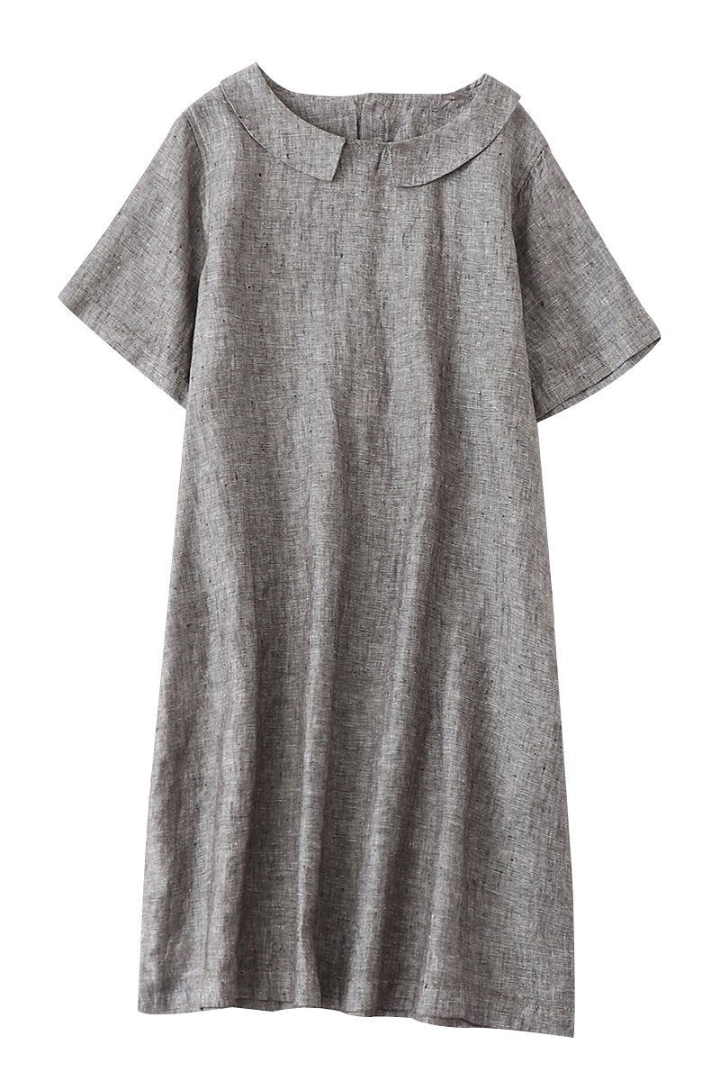 Organic Loose Linen Dress