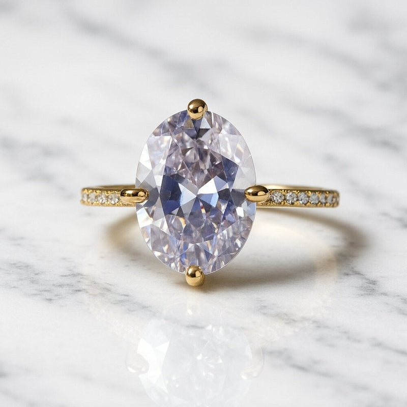 “bianca” Oval Travel Ring