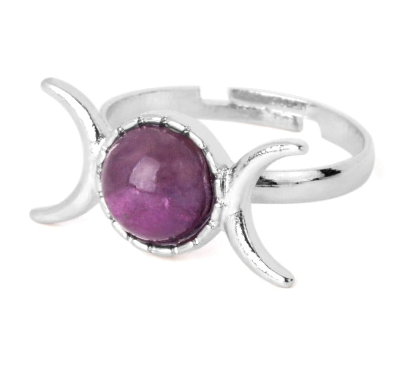 Moon Phase Crystal Rings - Series