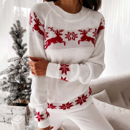 Warm Christmas Knit Sweater for Women