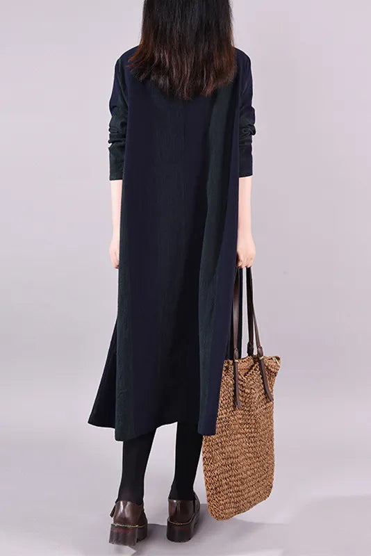 New Style Loose Long-sleeved Dress Shirt Skirt